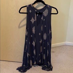 Free People ‘Tree Swing’ sleeveless printed tunic
